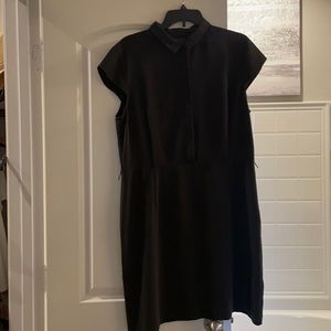 Black dress. Worn once. Missing belt
